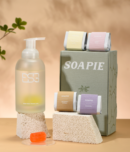 Soapie ハンドソープ スターターキット (2x Soapie) - シリカカプセルテクノロジー